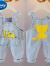 迪士尼（Disney）宝宝牛仔背带裤2024中小童秋装女童洋气0123岁男童韩版连体裤 单裤可爱米奇头 100cm