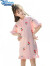 迪士尼女童连衣裙2024夏季新款polo裙女孩夏装衣服儿童裙子刺绣公主裙 粉色樱桃裙 140cm