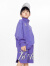 安奈儿[ANNIL BLUE]商场同款男童卫衣套装2023春新款短裤AB311761 虚拟紫 120cm