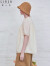 犁人坊法式亚麻衬衫夏季新款女装宽松设计感气质衬衣甜美减龄上衣 浅杏87 L