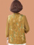 俞兆林（YUZHAOLIN）中老年妈妈夏装上衣时尚新中式衣服中年女夏装2024新款母亲节礼物 桔色 3XL (参考120-135斤)