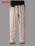 鸭鸭（YAYA）鹅绒羽绒裤女外穿小脚修身显瘦高腰弹力冬季新款厚款保暖加绒长裤 黑色 XS（建议80-100斤）