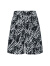 速写男装春夏季新款短裤520系列图案设计潮流印花休闲裤度假风 099黑色系花型 XS