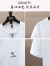 南极人（Nanjiren）夏季新款冰丝短袖t恤男潮流薄款亨利领丝光棉半袖上衣冰感体恤衫 11006-1302黑色(此款偏小一码) XL (建议115-135斤)