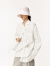 LESS【商场同款】【迅系列】2024年夏新款棉质白色衬衫2O4212740 100本白 L