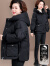 皮尔卡丹（pierre cardin）羽绒服女2023新款国际品牌中年冬装外套小个子时尚短款女款秋冬新 卡其- 4XL (适合161-175斤穿)