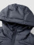 HLA海澜之家轻薄新锐设计师系列连帽短款都市外套男冬季HWRAW4U017A
