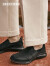 斯凯奇（Skechers）商务休闲鞋男士低帮鞋结婚正装鞋轻便皮鞋男春季 8790000 全黑色/BBK 41.5