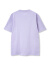 bossini女装夏季新款短袖T恤女美式宽松纯棉印花半袖 357紫色 S