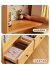 金多喜实木儿童书柜北欧原木客厅书房储物多功能简约儿童收纳柜 双抽-四层书柜