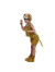 沁勒北尼儿童老虎舞台表演服装武松打虎动物服少儿小老虎卡通动物演出服装 花色短款 90