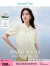 茵曼（INMAN）新中式流苏衬衫两件套2024夏季女装新款短袖设计感莱赛尔衬衣 杏色 S