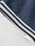 戴维贝拉（DAVE＆BELLA）【积分抵现】男童五分裤套装夏季新款儿童衣服男孩上衣两件套 蓝白条纹【现货】 140cm(建议身高130-140cm)