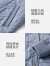 菲妮迪品牌棉衣棉服2024年春季新款简约休闲风轻薄连帽减龄外套女 灰蓝色 M