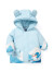 巴拉巴拉宝宝羽绒服儿童童装婴儿冬装外套萌趣可爱洋气时尚保暖潮 天空蓝81101 100cm