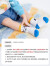 巴拉巴拉宝宝袜子儿童棉袜春季透气长筒袜时尚运动袜潮（两双装） 黑白色调00391 170cm