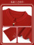 皮尔卡丹（pierre cardin）妈妈装秋装针织外套新款红色上衣服喜庆婆婆本命年50岁中老年女装 蓝色+黑打底 L （建议105-120斤）