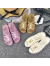 韵优利（yunyouli）夏塑料凉鞋女士工作鞋平跟鱼嘴露趾防滑耐磨塑胶妈妈鞋护士鞋子 809紫色 36码(偏小一码)