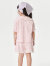 巴拉巴拉女童睡衣套装夏季空调服儿童家居服小童宝宝亲肤甜美印花 白红色调00316 90cm