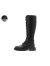 思加图（STACCATO）冬季新款甜酷骑士靴长靴马丁靴厚底女皮靴 黑色(绒里) 36
