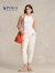 Polo Ralph Lauren 拉夫劳伦女装 经典款罗纹棉针织背心RL24336 100-白色 XXS