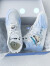 回力流行男鞋名侦探柯南动漫鞋冬季新款加绒保暖板鞋百搭休闲运动鞋子 高帮（克莱因蓝）X220D 39