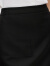 G2000女装半身裙2023年春季新款纯色商务高腰显瘦版型职业裙装21751661 黑色/99 155/60A/XXS