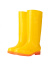 围画白色食品雨鞋男防滑养殖场高筒黄色水靴长筒加绒雨靴雨鞋 黑色 45