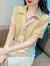 萧遇（XIAOYU）2024新款夏款雪纺衬衫女上衣 图片色 S 85-98斤