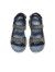 斯凯奇（Skechers）男鞋夏季休闲凉鞋软底外穿沙滩鞋潮流拖鞋204105 炭灰色/CHAR 41