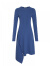 【商场同款】Marisfrolg/玛丝菲尔女装秋新款蓝色羊毛连衣裙 天蓝 S