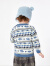 巴拉巴拉儿童毛衣男童毛衫冬季婴儿针织衫宝宝打底衫保暖文艺可爱 蓝色调00488 73cm