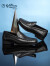 金利来（goldlion）男鞋商务休闲鞋时尚皮鞋舒适轻便套脚乐福鞋G521330002AAA黑色38