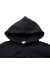 圣罗兰（YSL）男士棉质连帽长袖logo卫衣运动衫秋冬款男装 677263 YBVB2 1095黑色50年代风格标志植绒印花 S