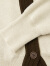 洛可可（ROCOCO）【商场同款】洛可可黑色针织毛衫上衣女2023新款修身开衫外套秋季 黑色 均码