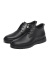 森达（SENDA）简约皮靴男冬季新款商场同款户外休闲平底短靴42643DD3 黑色单里 38