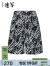 速写男装春夏季新款短裤520系列图案设计潮流印花休闲裤度假风 099黑色系花型 XS