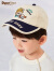 PawinPaw卡通小熊童装2023年秋冬新款男女童帽子儿童棒球帽潮洋气 蓝色/50 048