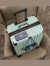 朽迈轻便行李箱女结实耐用拉杆箱男大容量万向轮 薄荷绿22英寸