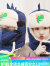 迪士尼（Disney）儿童雷锋帽男童女童骑车防风帽秋冬季宝宝帽子围脖一体防寒棉帽 加厚款藏青色猫咪 建议(4-11岁)帽子+口罩