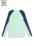 Skechers斯凯奇儿童插肩袖长袖T恤春夏男女童速干凉感运动打底衫P224K088
