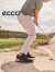 爱步（ECCO）运动鞋男 耐磨户外减震跑鞋  高尔夫S3系列102944 水泥灰/黑色40