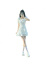 波之兴2024年新款女装法式茶歇小个子白色仙女蛋糕裙连衣裙夏季泡泡袖 H1白色 S