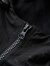 CAVALLI CLASS2024春季新品男式夹克针织休闲服简约口袋印花男式连帽外套 黑色 52