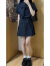 韩璐娇（hanlujiao）jk制服连衣裙套装女2024夏季新款韩系学院风小个子穿搭短裙子夏天 格子套装 S