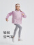 SWIFT【商场同款】空气衣女童运动卫衣春季新款儿童工装外套 豆蔻紫 110cm