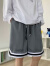 嘉晔篮球短裤男美式潮牌夏季速干休闲运动裤五分裤健身运动短裤男 黑色 XL