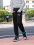 真维斯童装卫裤冬季新品针织长裤男童休闲舒适运动卫裤DX 黑色2010 150cm