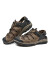 斯凯奇（Skechers）时尚男士凉鞋205113 棕色/黑色/BRBK 43 