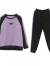 兹奈儿（ZINAIER）卫衣运动套装女2024新款秋季搭配一整套小个子穿搭 丈青 M（建议100-110斤）